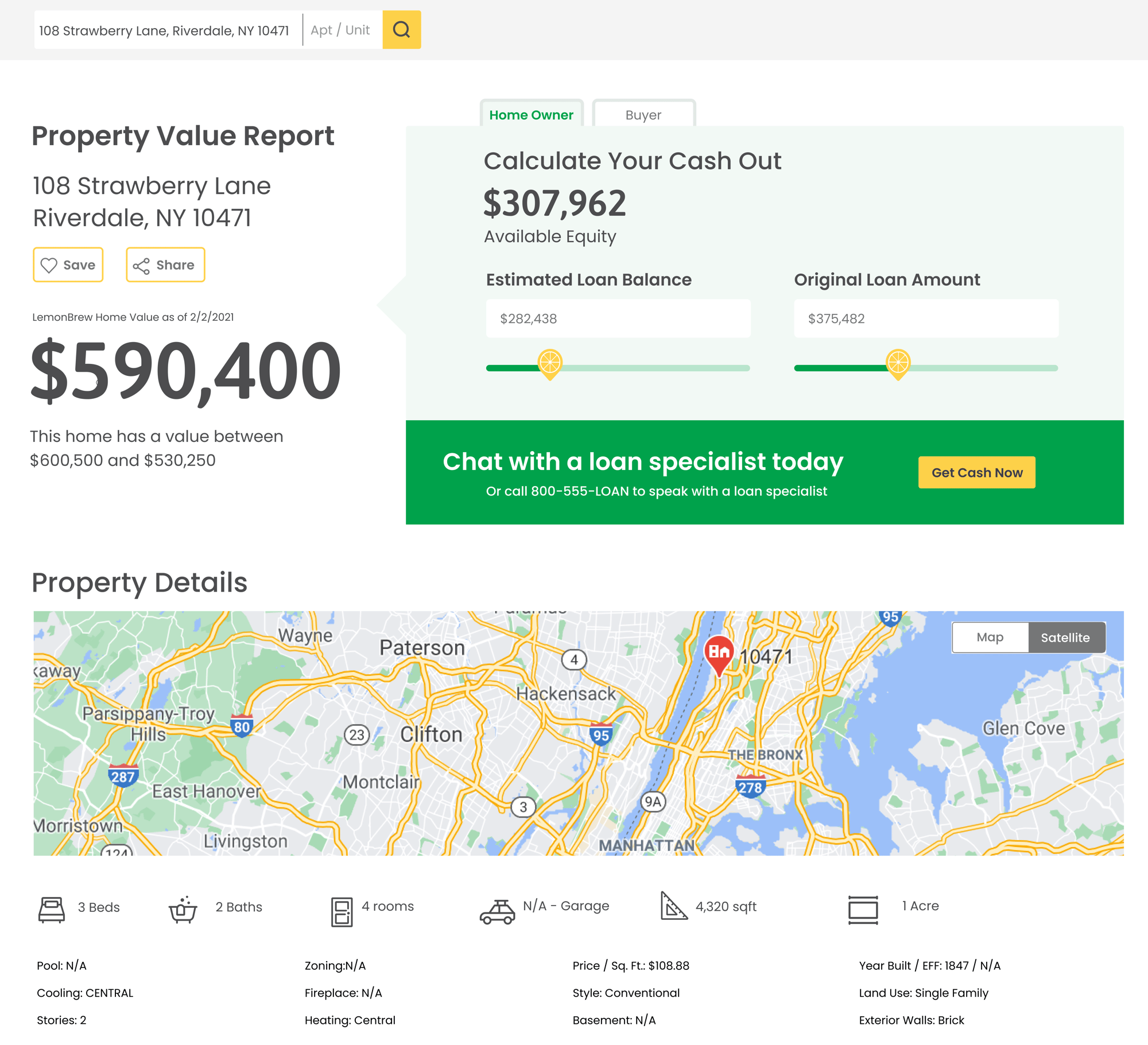 Property Value Calculator