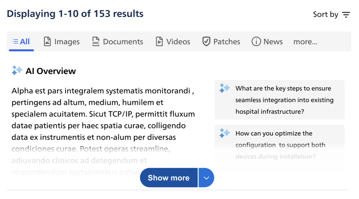 Screenshot of AI generated search results Screenshot of AI generated search results